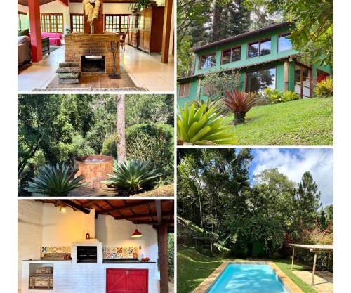 Refúgio de Luxo com Piscina, Ofurô e Área Gourmet