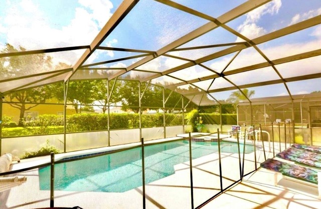 Ref 114. Modern family villa own pool, near Disney
