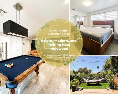 Relax and Play, 2BR Close to SoFi, LAX - SH1-LAD