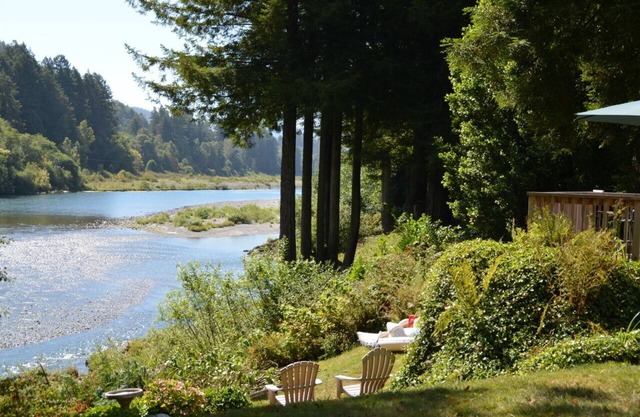 River Front Getaway Impresionante Vistas Fish / Nadar por la puerta trasera
