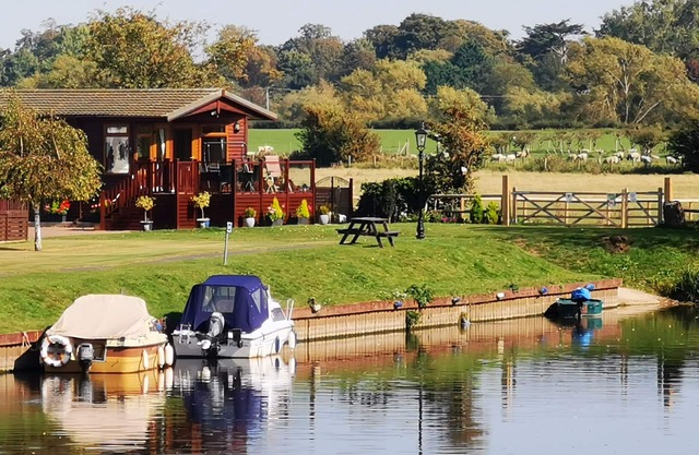 Riverside Lodge de madera, de Stratford-upon-Avon