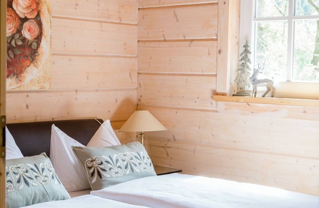 Lodge de caza romántico con sauna en el parque natural