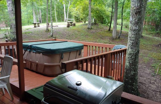 Ron's Big House is a beautiful 4-bedroom cabin in Cliffview Resort with Wi-FI.