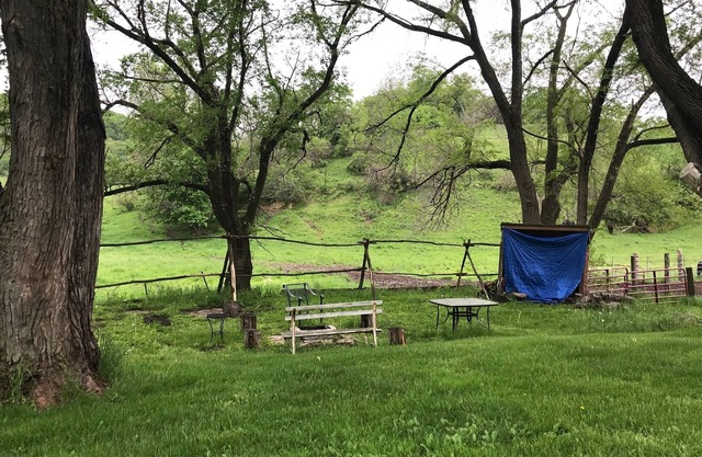 Espacio para una multitud en Akey Valley en el suroeste de Wisconsin