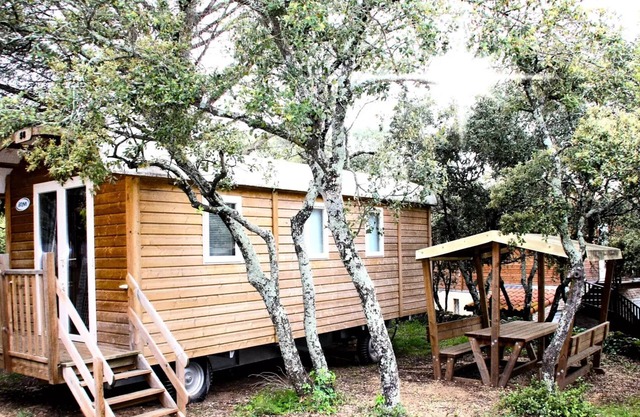 ROULOTTE Klimaanlage - 2 rooms - 26.08m2 / Cigale, Grill, Chardonnet, Mésange 4 Personen
