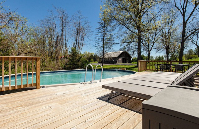 Saugerties Manor: Family Friendly Home w/ Fire Pit, Pool, Hot Tub, Close to Hunter Mtn