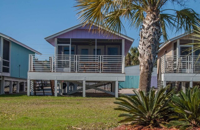 Scallop Cove # 3 en la bahía en Cape San Blas