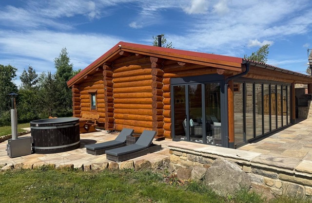 The Log Cabin at The Barn