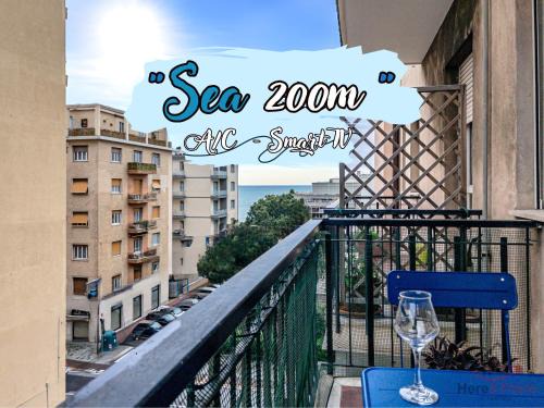 Sea 200m - AC - Smart TV - WiFi