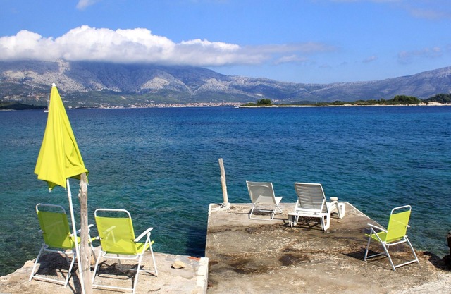 Casa de vacaciones junto al mar Lumbarda, Korcula (K-4422)