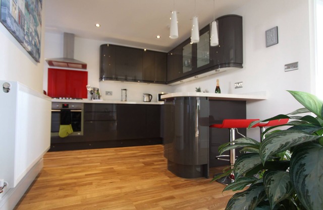 Seaviews situado junto a la playa y Bexhill promanade