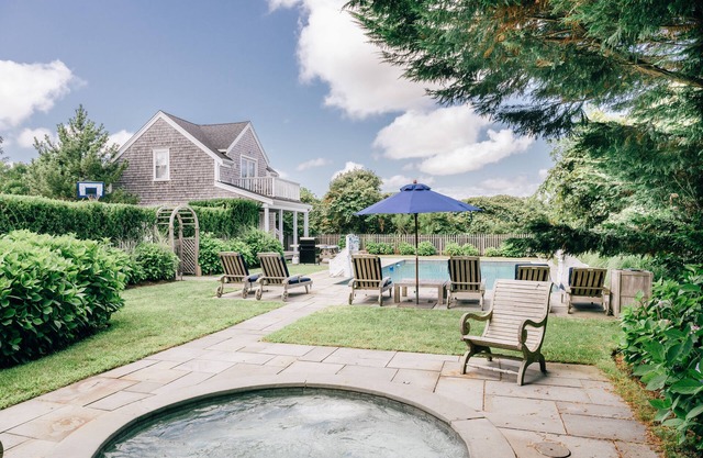 Secluded estate with private pool and spa and studio steps to the beach