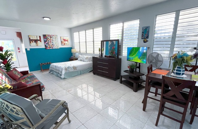 Apartamento Estudio Independiente Hermoso Alquiler de Vacaciones en Casa Caribe
