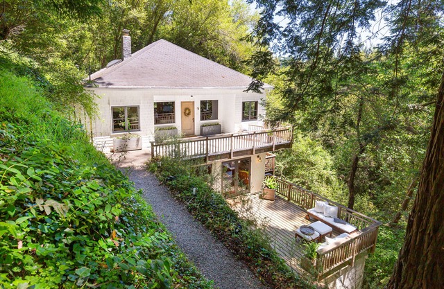 Serene Mill Valley Gem en las secoyas