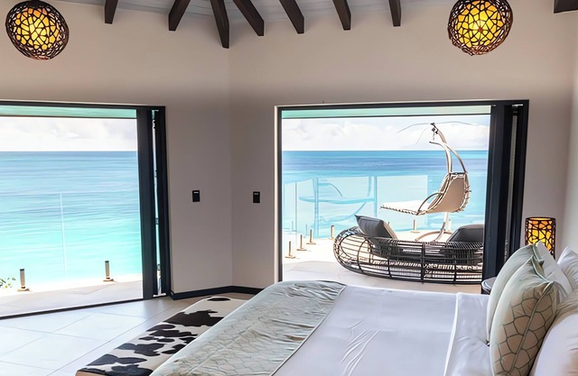 Serene Oceanfront Room w/ Stunning Caribbean Sunset Views & Direct Beach Access