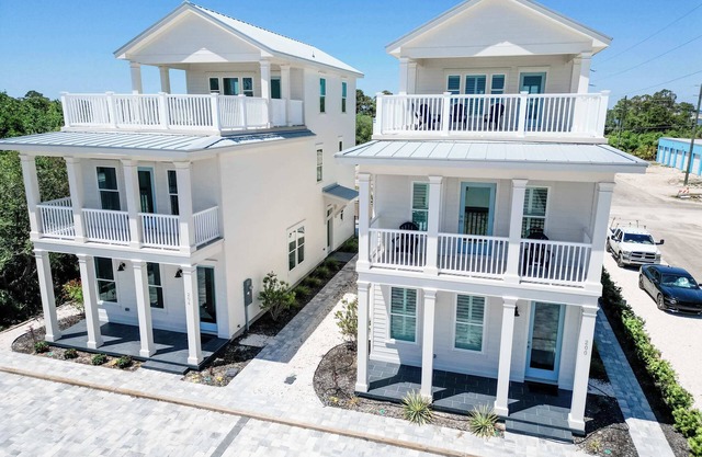 Serenity by the Sea St George Island Pool Home