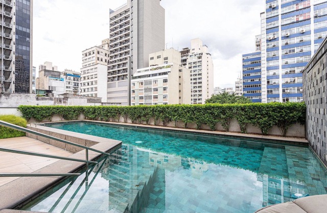 Setin Downtown Genebra - Apartamentos completos no centro de SP com piscina