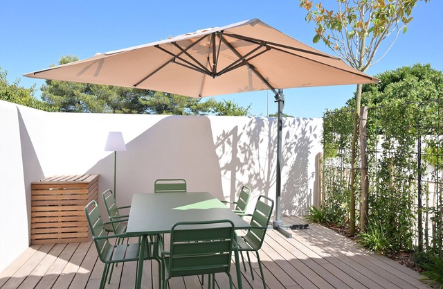 Casa de una planta con parking y aire acondicionado en Saint-Vivien
