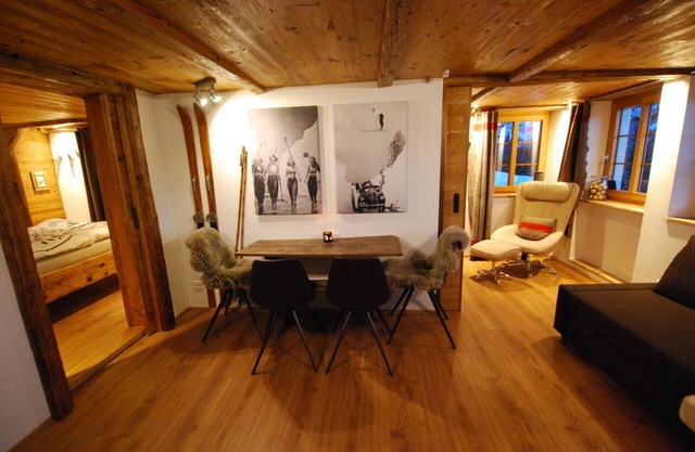 en polvo. ch - ski in ski out apartamento en 1400 metros de altitud (nuevo listado)