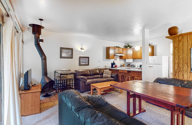 Ski-In, Ski-Out Condo at Sierra Del Sol with Sauna & Views, Walk to Village