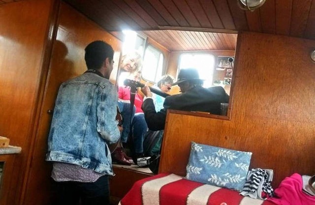 Dormir en un yate a motor
