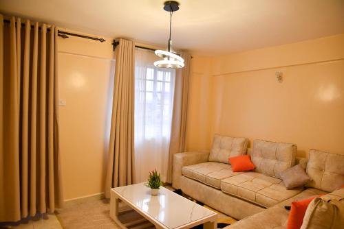 Smart 1BR Apartment in Meru Fast Wi-Fi Near Kinoru Stadium