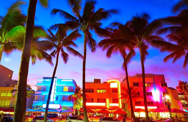 Sur de la Florida en febrero