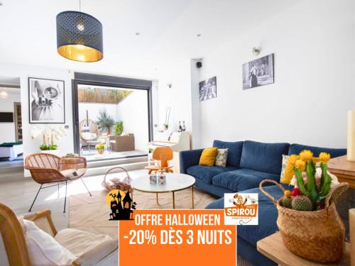 Spéciale Halloween - Idéal Familles & Groupes - 15min Parc Spirou - Nocturnes les 25, 30, 31 octobre et le 1er novembre - 10min Avignon - 5min Gare - Grand jardin clos - Parking gratuit - Au calme - Maison haut de gamme