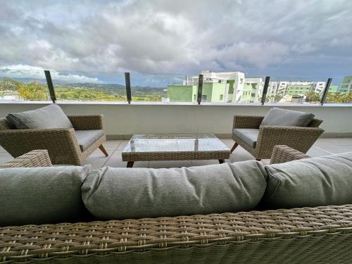 Spa & Golf resort - large terrace - mountain views - indoor pool - king bed - Mijas - Marbella