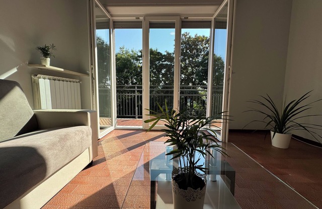 Spacious and bright 3 and a half apartment with parking space, Wi-fi and wonderful balcony