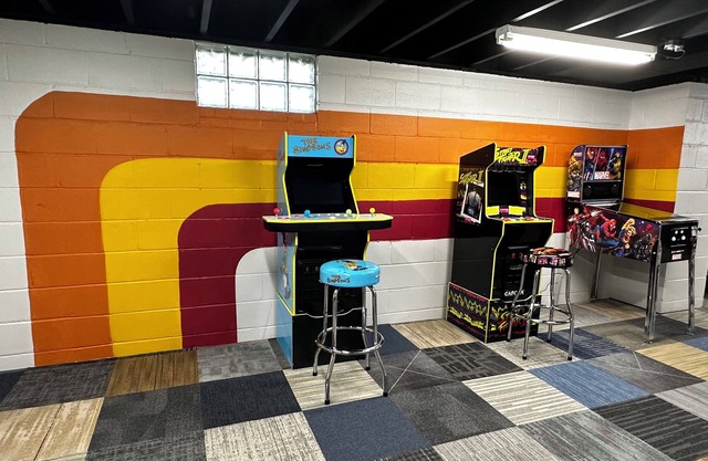 Spacious home with arcade and game room!