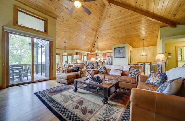 Spacious Sapphire Home with Mountain Views and Decks