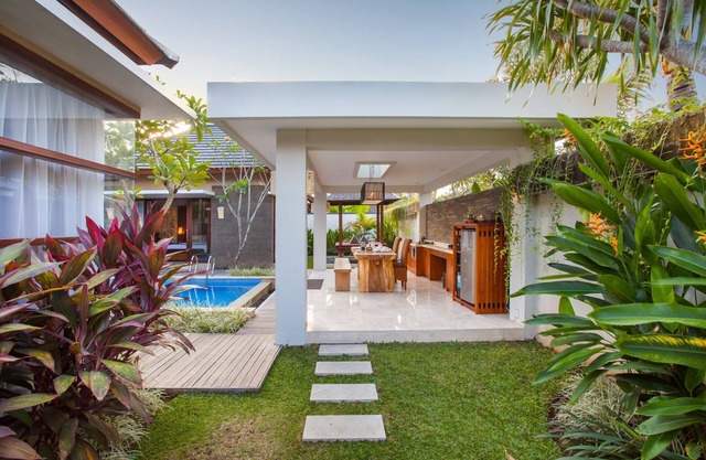 Amplia villa de lujo de dos dormitorios en Jimbaran con piscina privada
