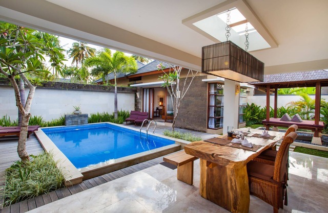Amplia villa de lujo de dos dormitorios en Jimbaran con piscina privada