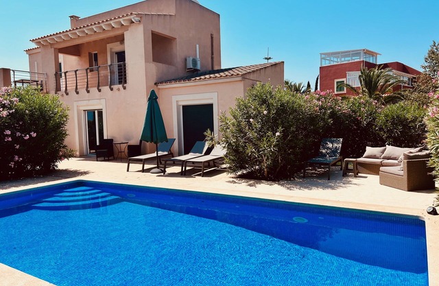 Casa de vacaciones independiente piscina privada ⎮ terraza ⎮ 800 m de la playa