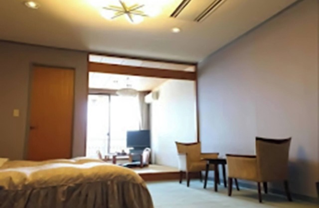 Special JapaneseWestern small roompanoramic view of Mt Fuji Lake Shoji / Minamitsurugun Yamanashi