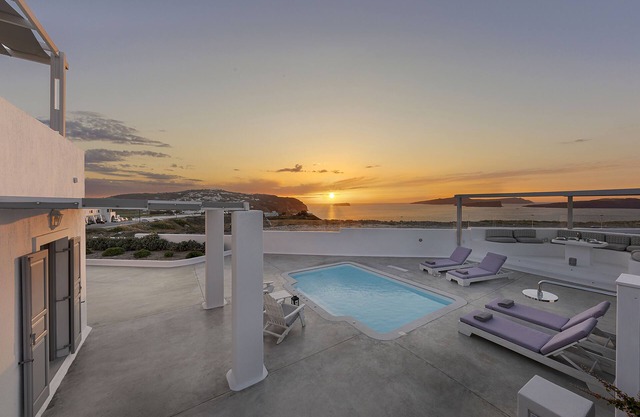Oferta especial Impresionante villa familiar Hemera Holiday Home con vistas a la caldera