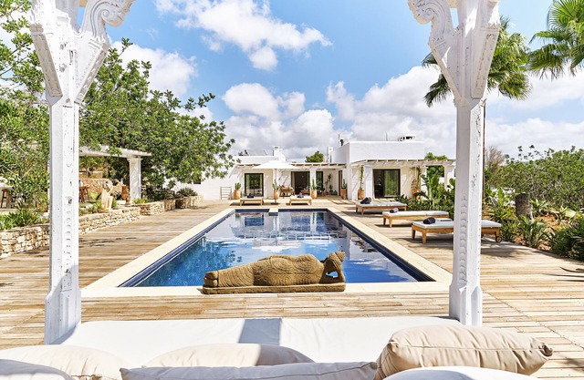 Villa espectacular con la pura esencia ibicenca y toques nórdicos
