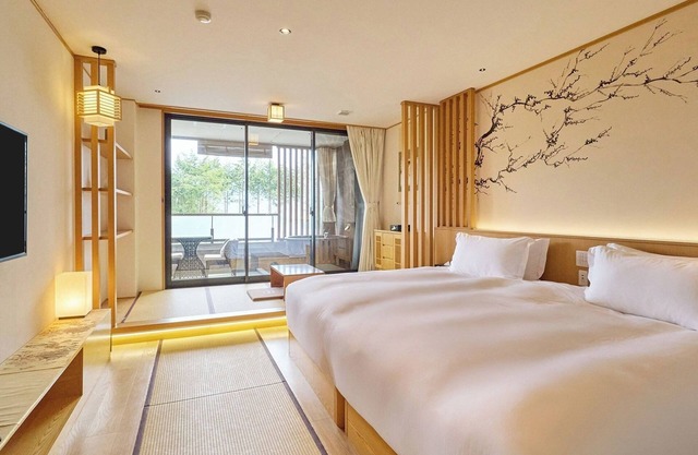 Standard JapaneseWestern room No view of Mt Fuji Openair bath and balcony included Room only / Minamitsuru-gun Yamanashi
