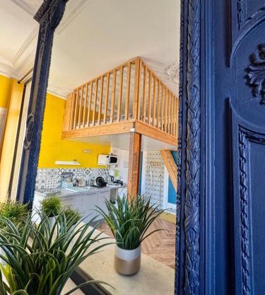 Studio à Rouen avec mezzanine