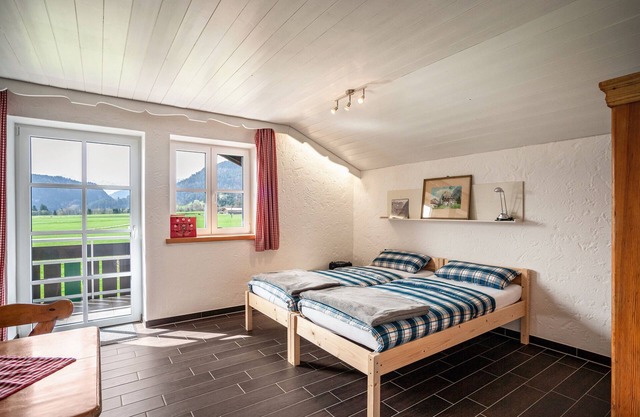 Apartamento estudio 'Appartement Braun 1' con vistas a la montaña, balcón y Wi-Fi