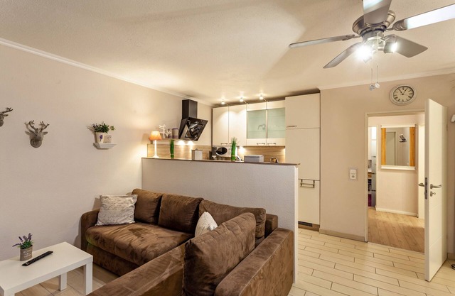 Apartamento estudio "Bergidyll" con vistas a la montaña, terraza compartida y Wi-Fi