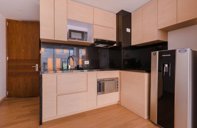 Apartamento tipo estudio, estilo loft, caja fuerte.