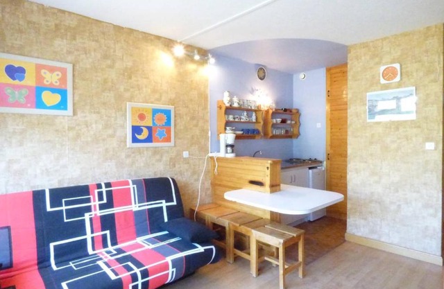 Studio confortable pour 4 pers, accès direct galerie et pistes, ascenseur - FR-1-602-75