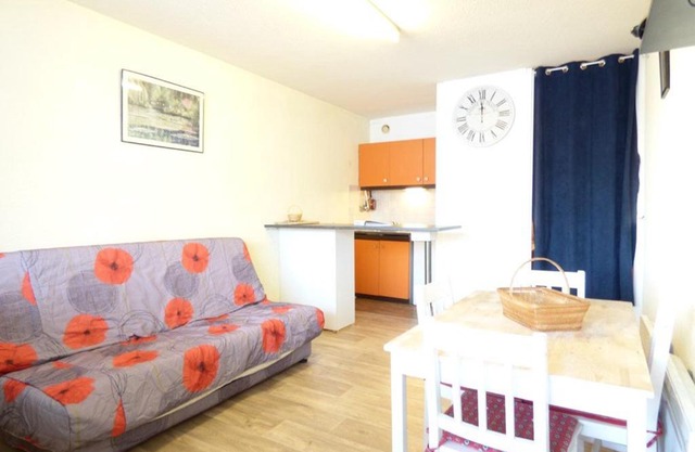 Studio cosy 4 pers. accès direct pistes à Arette - FR-1-602-45