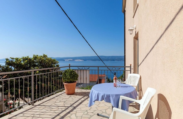 Apartamento-estudio con terraza y vista al mar Stanici, Omis (AS-17894-b)