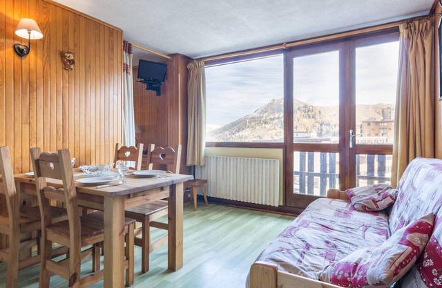 Estudio La Plagne, estudio, 4 personas