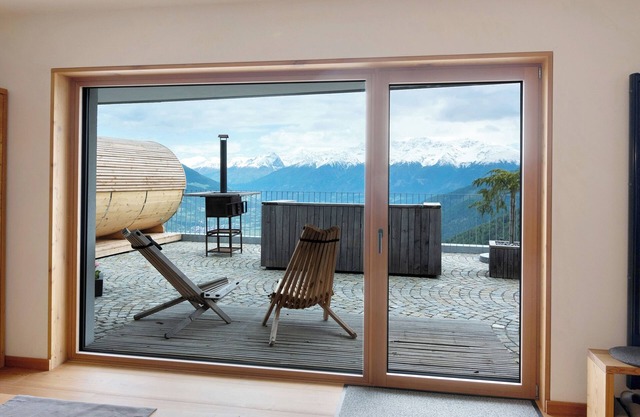 Estudio 'Röfen Oströfen' con vistas a la montaña, terraza compartida y Wi-Fi