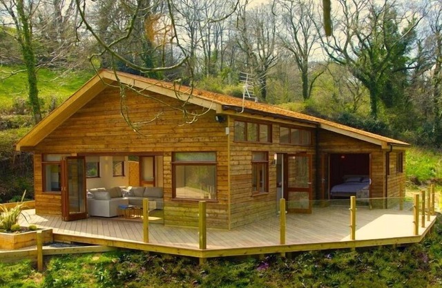 Impresionante casa ecológica en la hermosa costa de Devon