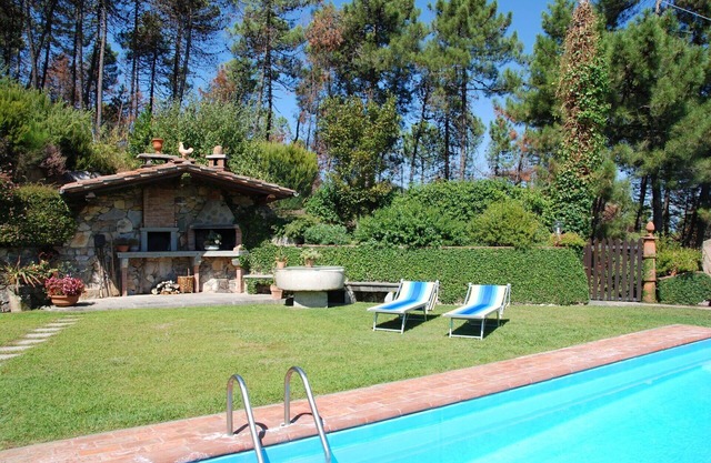 Estupenda casa de vacaciones privada con WIFI, piscina privada, A/C, TV, terraza, cerca de Lucca